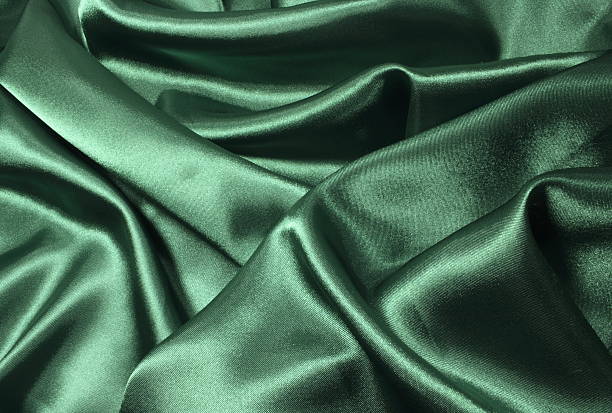 istock Dreamy Green Satin 145842232