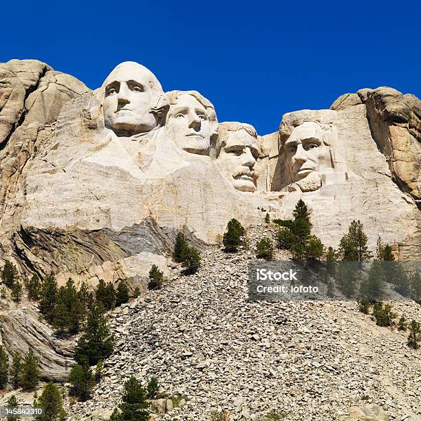 Photo libre de droit de Mont Rushmore banque d'images et plus d'images libres de droit de George Washington - George Washington, Abraham Lincoln, Amérique du Nord