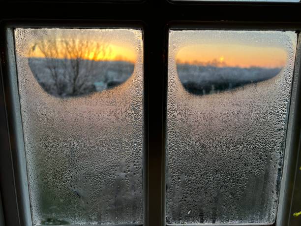 istock Frosty winter morning sunrise 1458425463