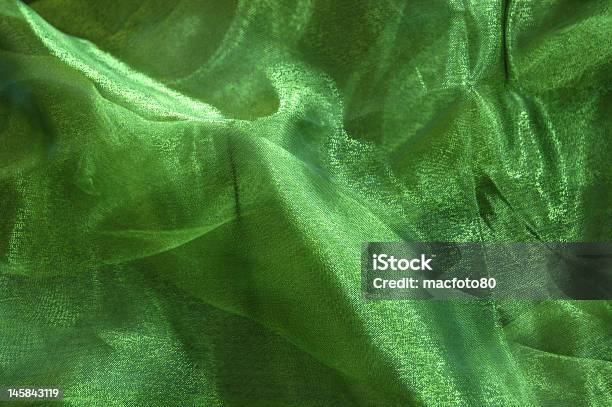 Zasłony Zielony - zdjęcia stockowe i więcej obrazów Abstrakcja - Abstrakcja, Błyszczący, Cień