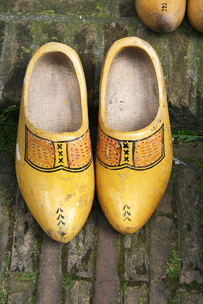 istock Duch wooden shoes - clogs 145843183