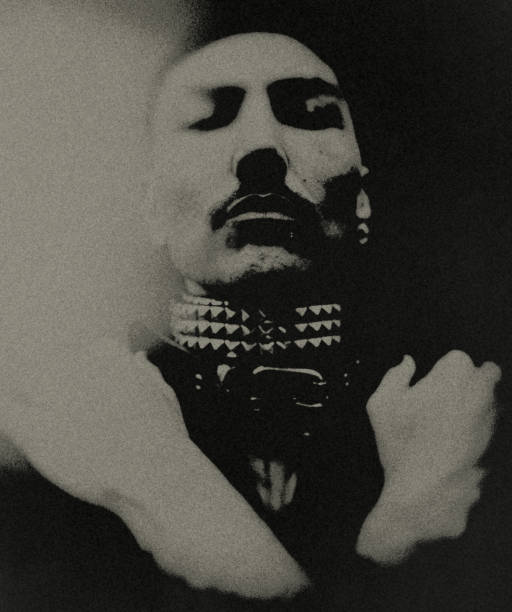 istock The man in the darkness. 1458431980