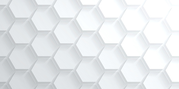Modern and trendy abstract background. Geometric texture with seamless patterns for your design (colors used: white, gray). Vector Illustration (EPS10, well layered and grouped), wide format (2:1). Easy to edit, manipulate, resize or colorize.