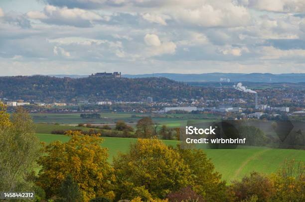 View On City Coburg Stock Photo - Download Image Now - Ancient, Architecture, Autumn
