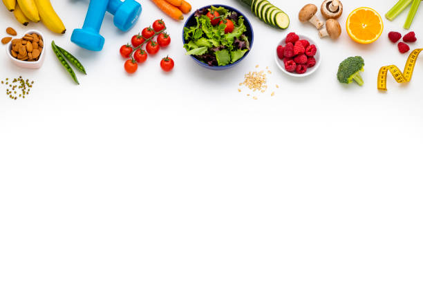istock Healthy lifestyle: Healthy eating and exercising 1458442405