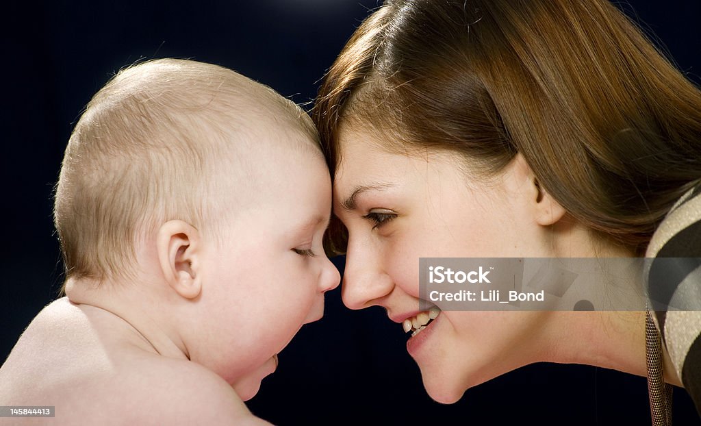 엄마와 아기 - 로열티 프리 2명 스톡 사진