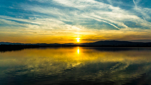 istock Sunset in Hateg Romania 1458447054