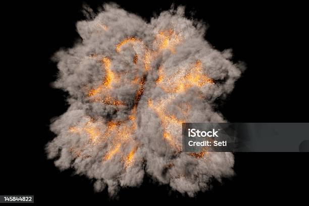 Explosion Stock Photo - Download Image Now - Bomb, Bombing, Digitally Generated Image