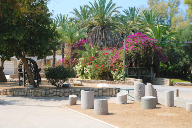 Old ruins in the park, Ashkelon, Israel