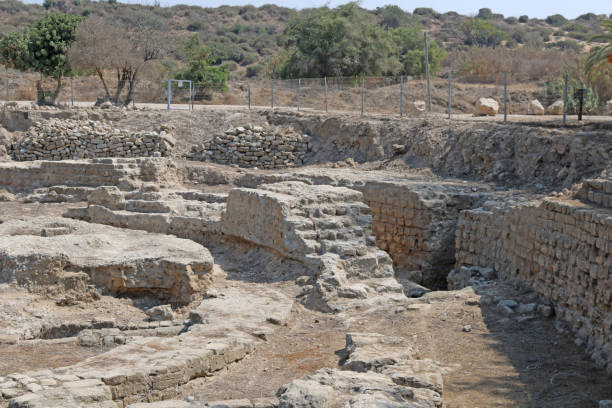 istock Old ruins in the park, Ashkelon, Israel 1458450317