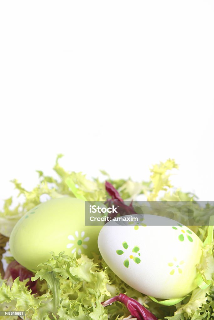 uova di Pasqua - Foto stock royalty-free di Bianco