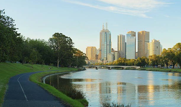 istock Melbourne skyline from the Yarra River 145845990