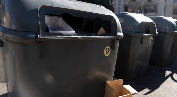 istock containers to throw away cardboard and glass 1458462306