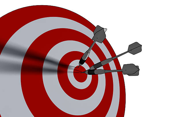 istock bullseye - business concept 145846410