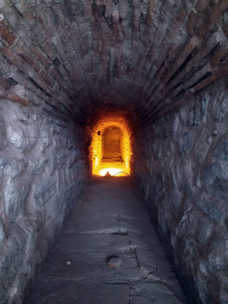 istock Old Tunnel from Past, Vintage 1458466569