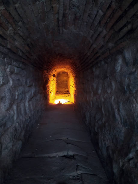 istock Old Tunnel from Past, Vintage 1458466593