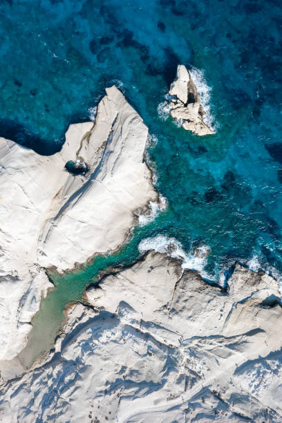 istock White chalk cliffs in Sarakiniko, Milos island, Cyclades, Greece 1458467070