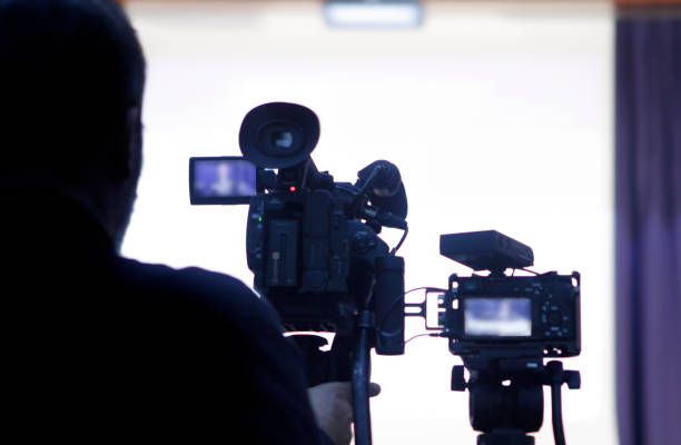 istock Video cameras news broadcasting 1458468994