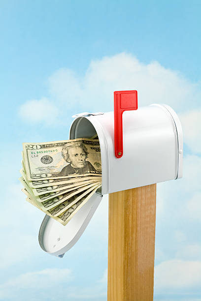 istock Money in the Mailbox 145847375