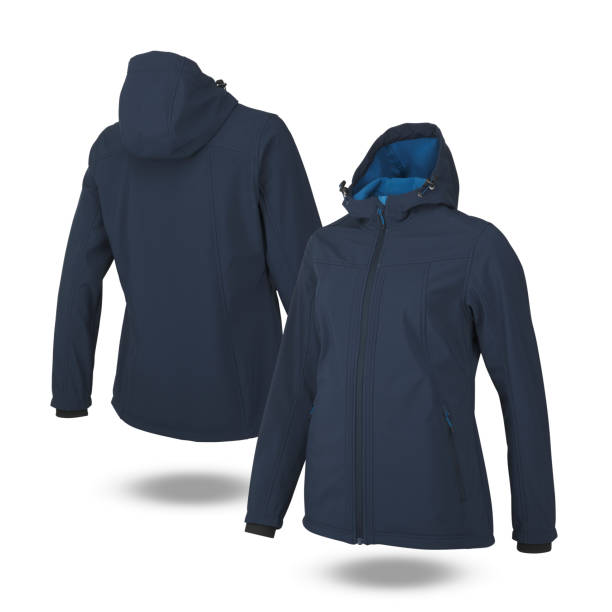 long sleeve hoodie isolated on white background with clipping path