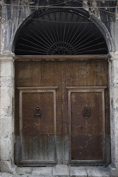 istock Old door in Italy 145847656