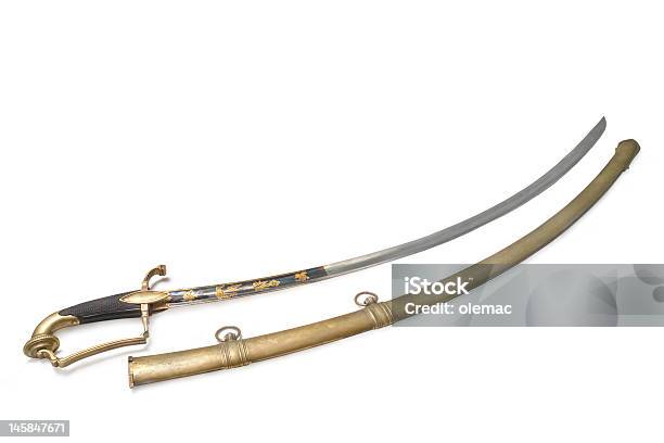 Francês Sabre Geral De Guerras Napoleônicas - Fotografias de stock e mais imagens de Espada - Espada, Napoleão I, Dourado - Cores