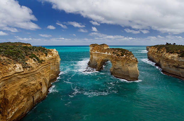 Loch Ard Gorge stock photo