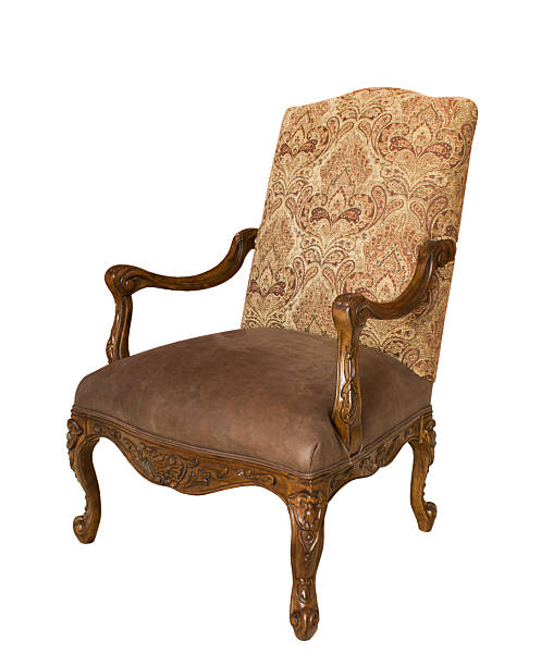 istock Antique armchair,isolated on white 145848651