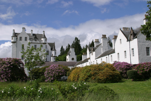 Blair Castle located in Perthshire,