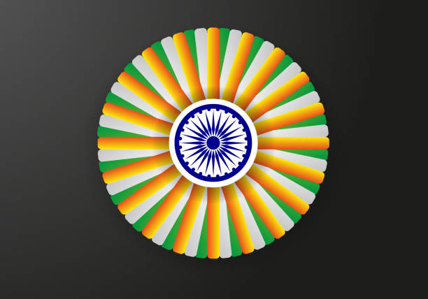 istock National Flag of india Vector. Abstract India Flag of country vector. Vector Design Template. 1458487867