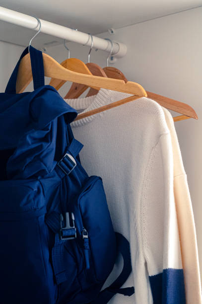 istock Home Closet with an Outfit 1458491210
