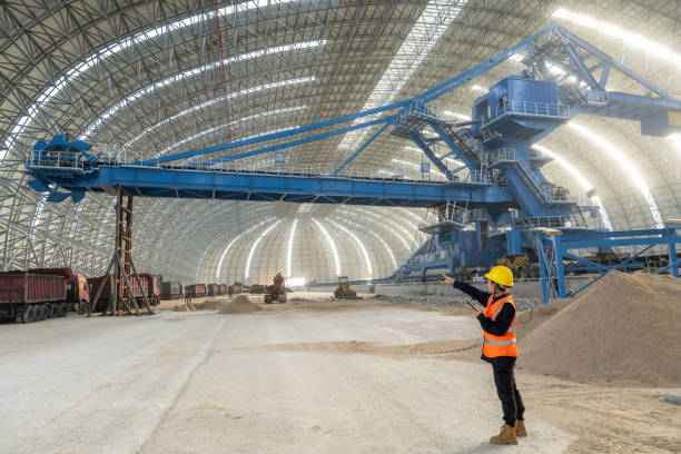 istock A female technician works at a large freight construction site 1458495057
