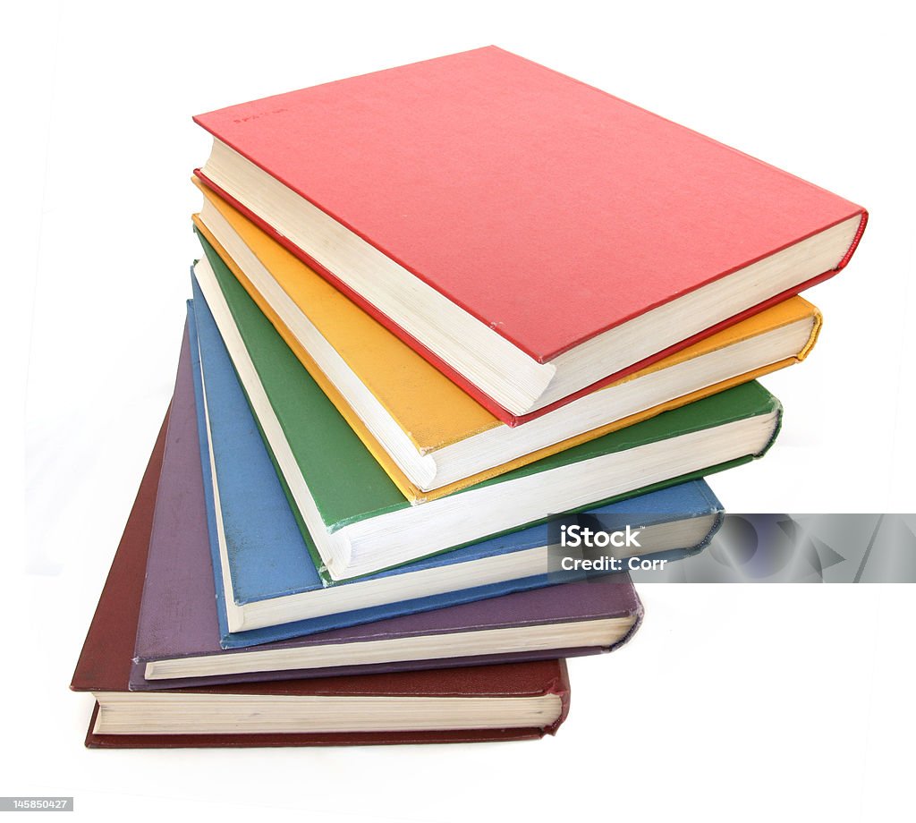 Радуга colored книги - Стоковые фото Без людей роялти-фри