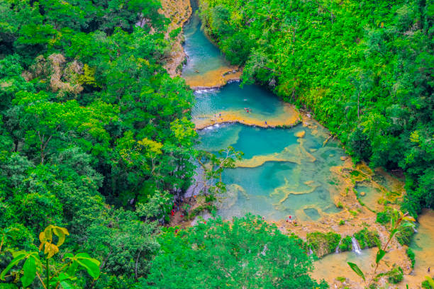 istock Beautiful scenery of Rio Semuc Champey 1458508047