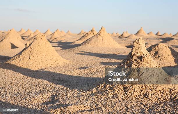 Crab Holes On The Beach Stock Photo - Download Image Now - Animal Den, Animal Wildlife, Beach