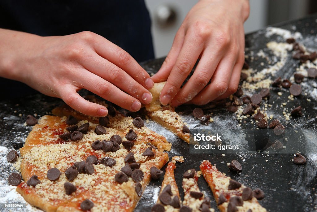 Little baker - Foto stock royalty-free di Bambino