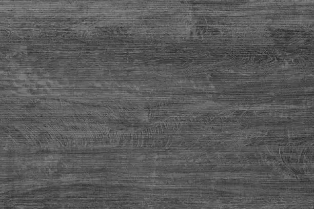 Photo of Dark gray wood grain grunge texture. Wooden surface abstract textured background