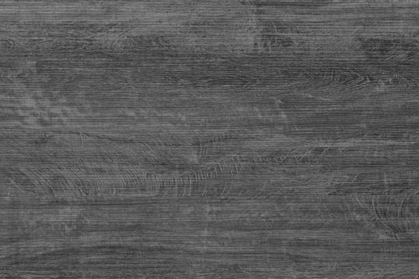 textura grunge de grão de madeira cinza escuro. fundo texturizado abstrato da superfície de madeira - wood grain plywood wood textured - fotografias e filmes do acervo