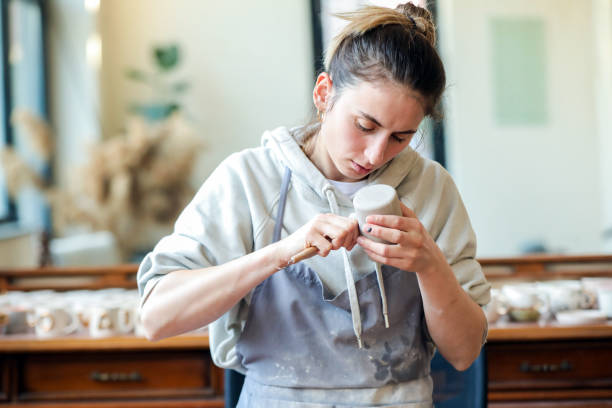 istock Small Business, Ceramics Workshop, Making Production Female Entrepreneur 1458517696