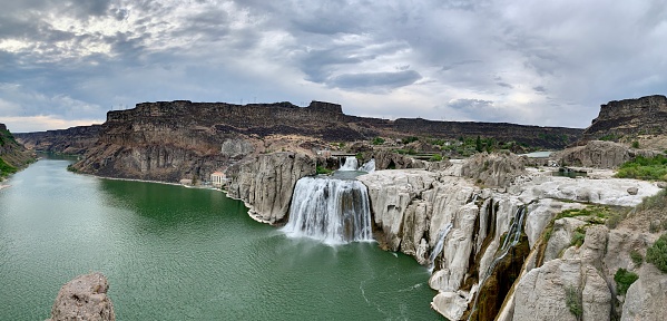 Shoshone Falls is a waterfall on the Snake River in south-central Idaho.