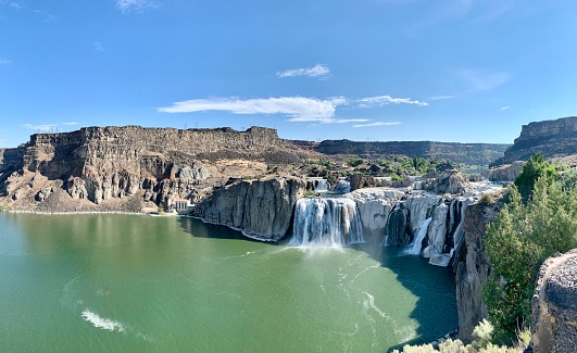 Shoshone Falls located along the Snake River in Idaho.