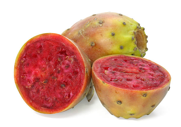 cactaceous рис - prickly pear fruit стоковые фото и изображения