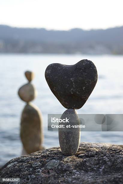 Stone Heart Stock Photo - Download Image Now - Abstract, Balance, Beach