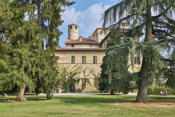 Beautiful Architecture Of Castello Del Valentino In Turin, Italy
