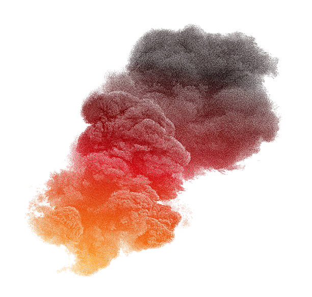 smoke cloud from explosion - wildfire smoke 幅插畫檔、美工圖案、卡通及圖標