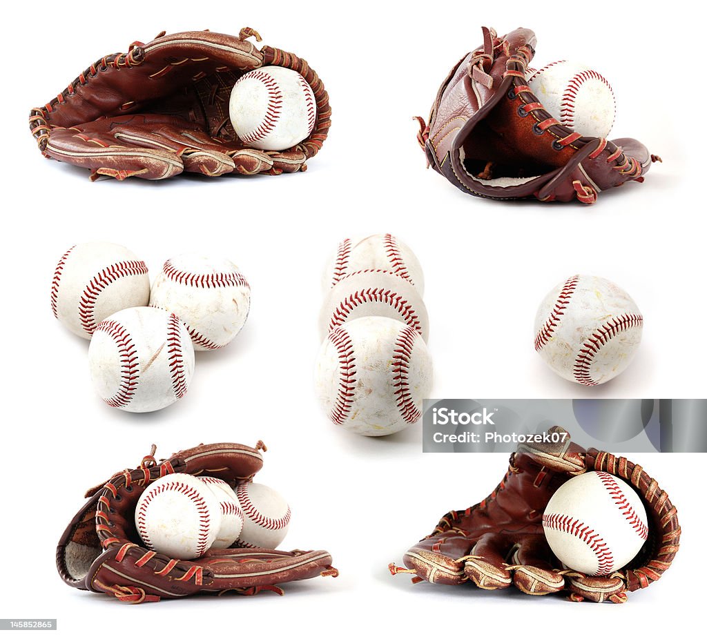 Collezione di Baseball - Foto stock royalty-free di Afferrare