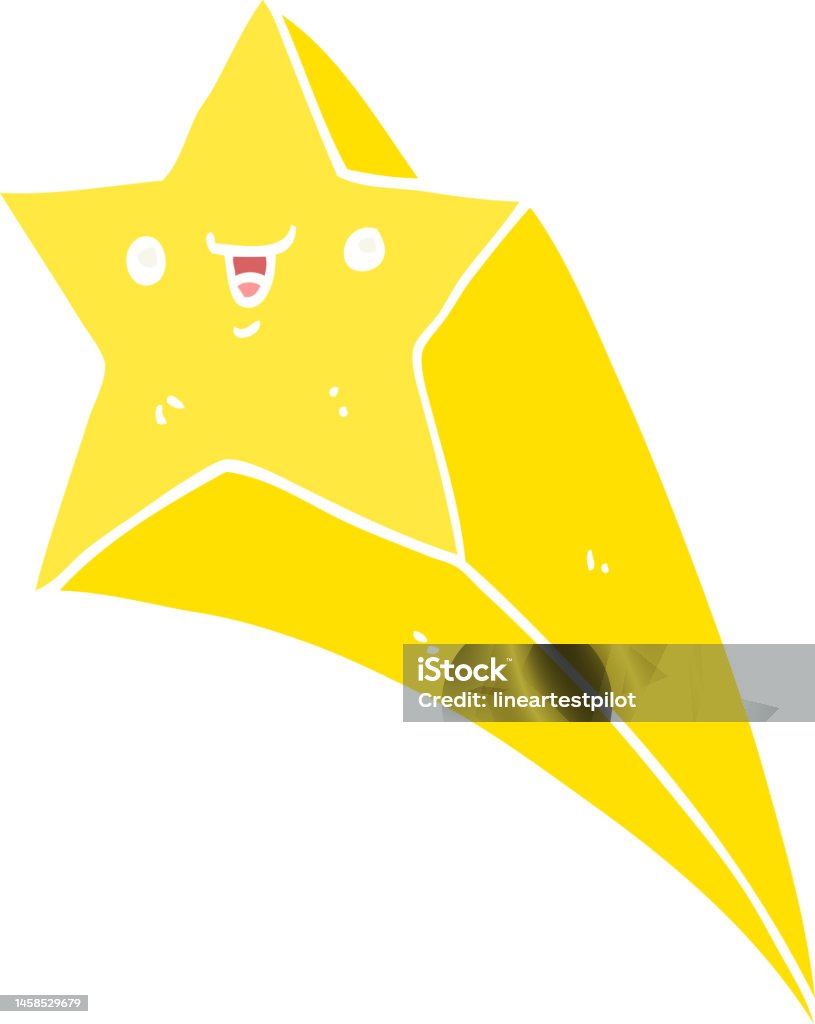 Ilustración de Estrella Fugaz De Dibujos Animados De Estilo De Color Plano y más Vectores Libres de Derechos de Arte - iStock Ilustración de Estrella Fugaz De Dibujos Animados De Estilo De Color Plano y más Vectores Libres de Derechos de Arte - iStock