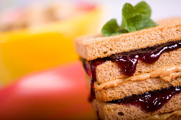 istock Peanut Butter and Jelly Sandwich 145853238