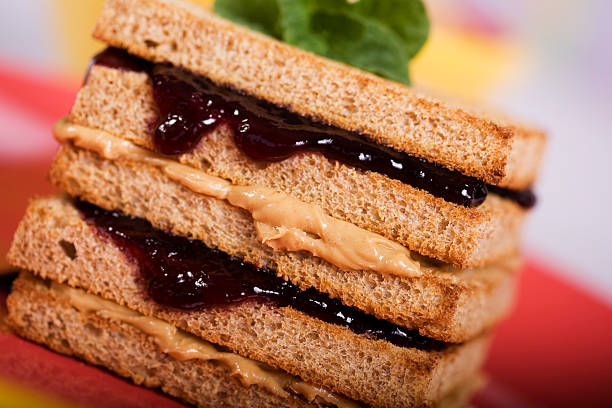 istock Peanut Butter and Jelly Sandwich 145853283