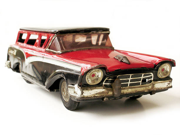 istock Vintage Toy Car 145853293